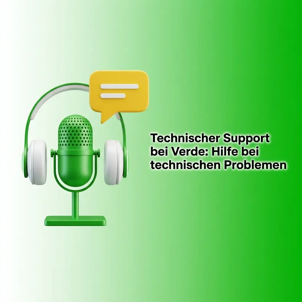 Verde technischer Support: Hilfe bei Anmeldefehlern, Spielproblemen und Zahlungsfehlern per Chat, E-Mail oder Telefon.