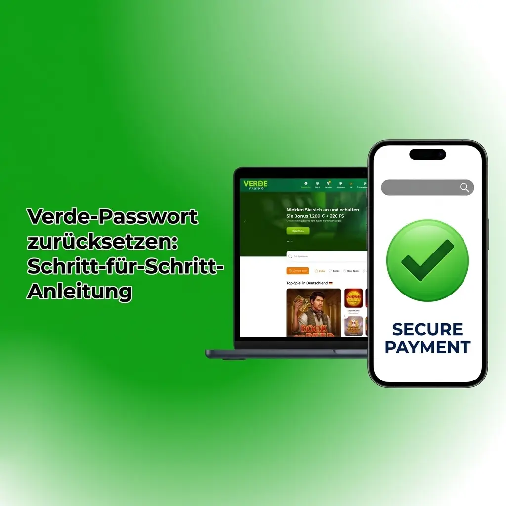 Verde-Passwort zurücksetzen: Schritt-für-Schritt-Anleitung mit E-Mail-Bestätigung und neuem sicheren Passwort