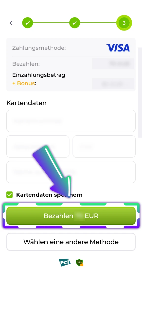 Erhalte deinen Verde Casino Bonus und starte sofort.